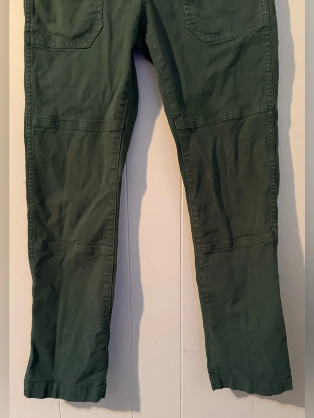 Madewell Dark Olive Green Utility Cargo Pants - Picture 2 of 9